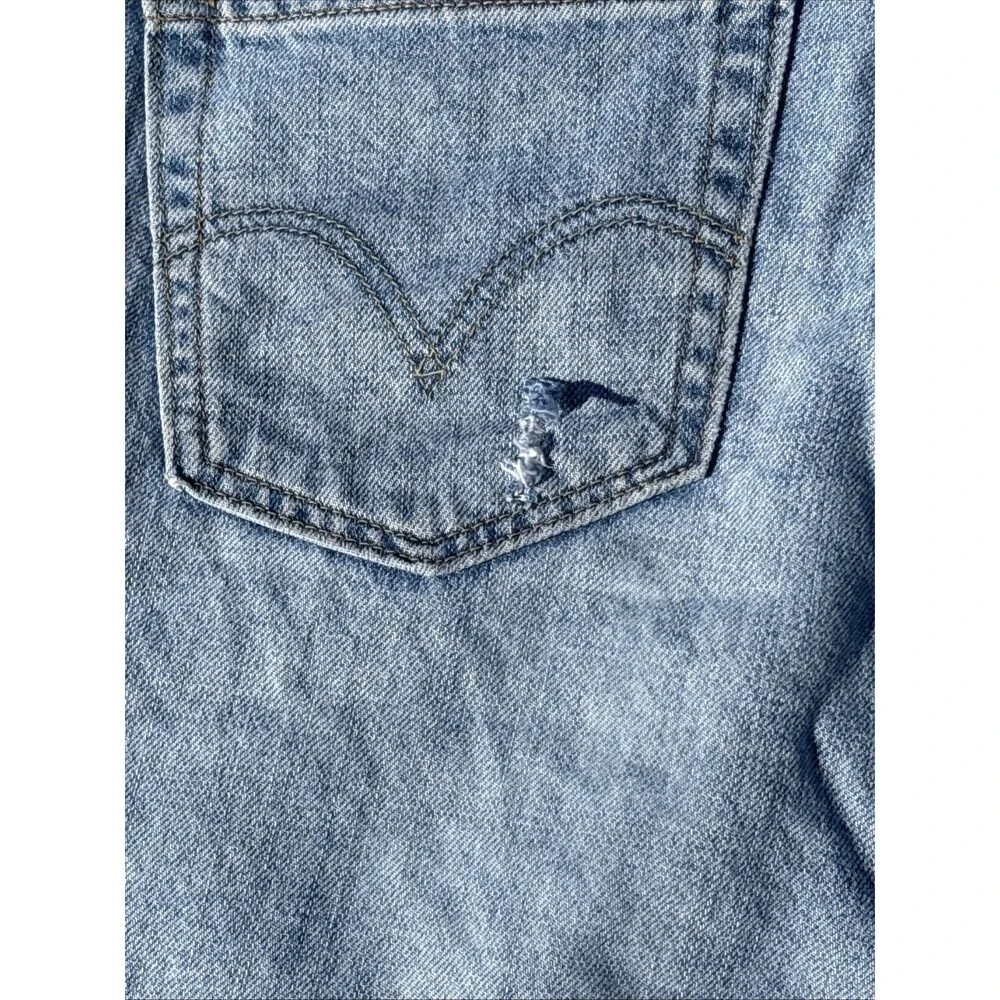 Levis faded distressed